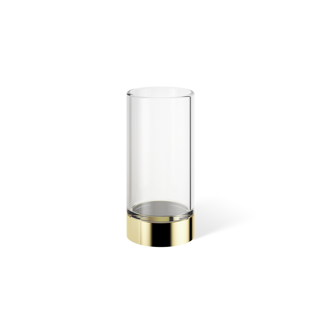 DW CENTURY SMG Tumbler - Gold 24 Carat with tumbler made of KRISTALL - clear