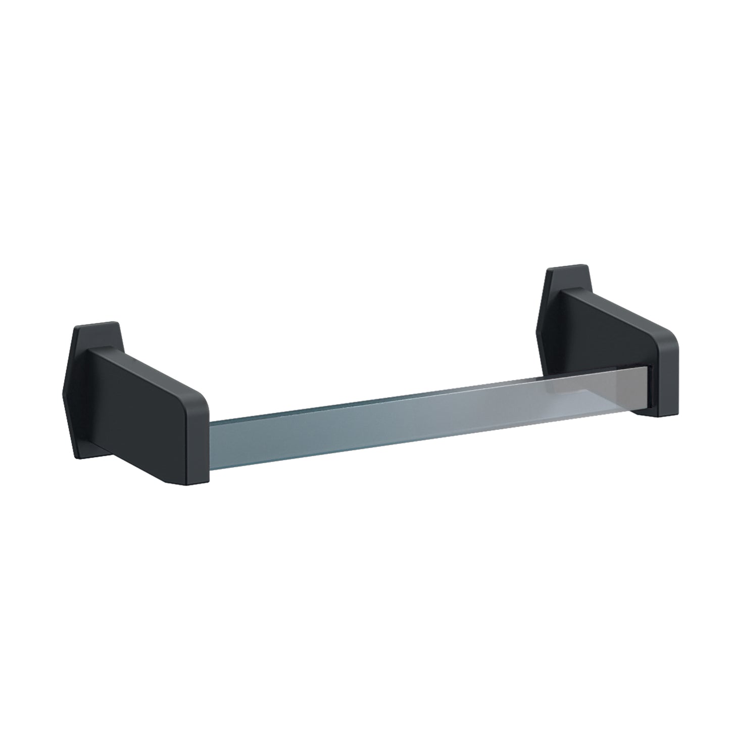 SONIA -LUCE TOWEL BAR 12" BLACK SPORT