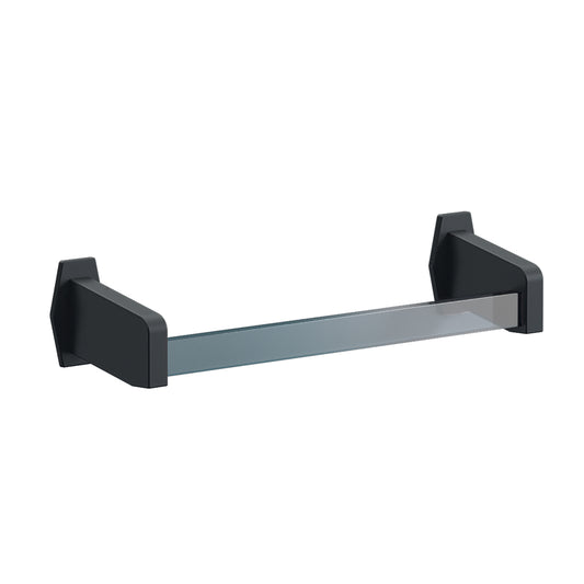 SONIA -LUCE TOWEL BAR 12" BLACK SPORT