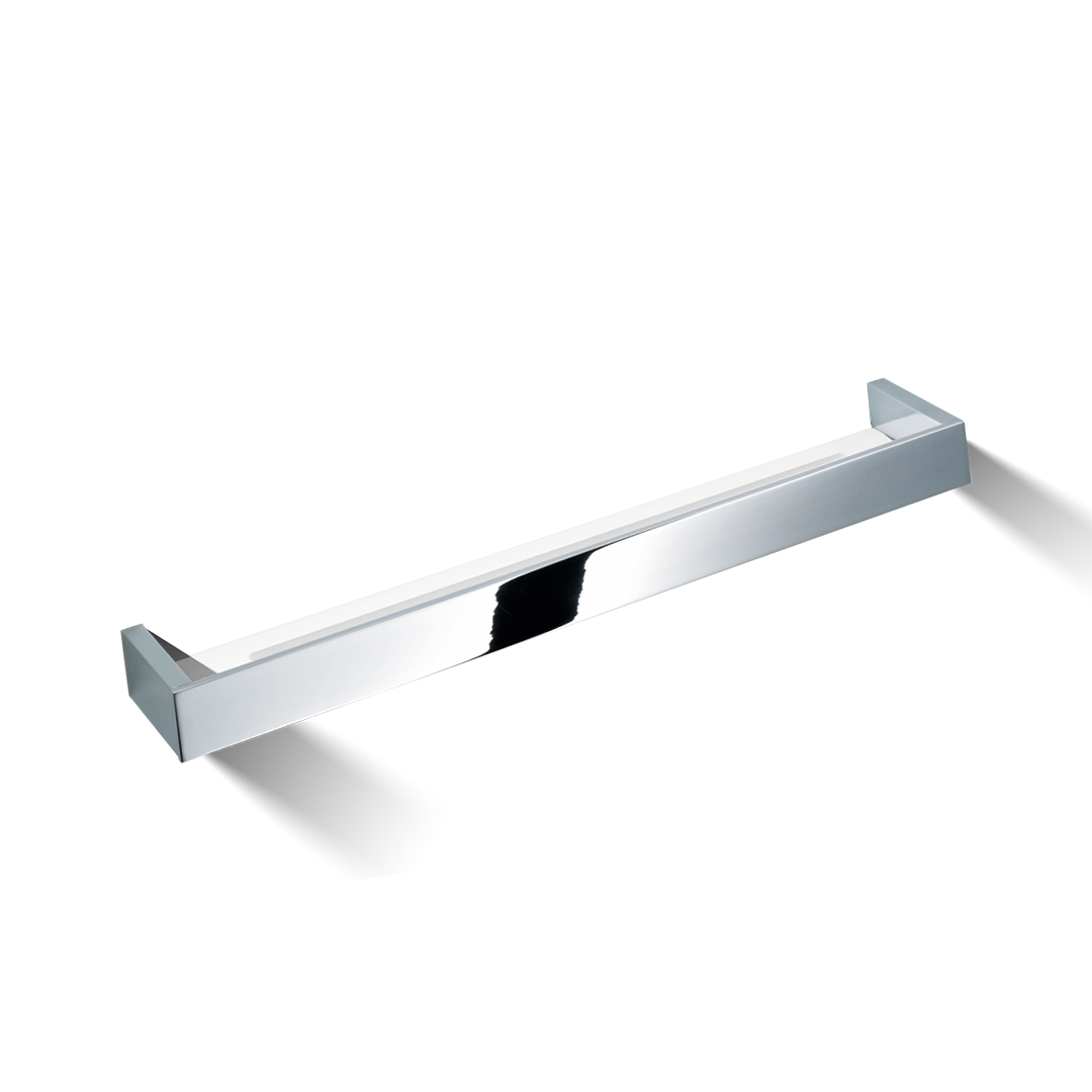 DW BK DA60 BRICK Shower shelf 24" Chrome / Acryl glass White