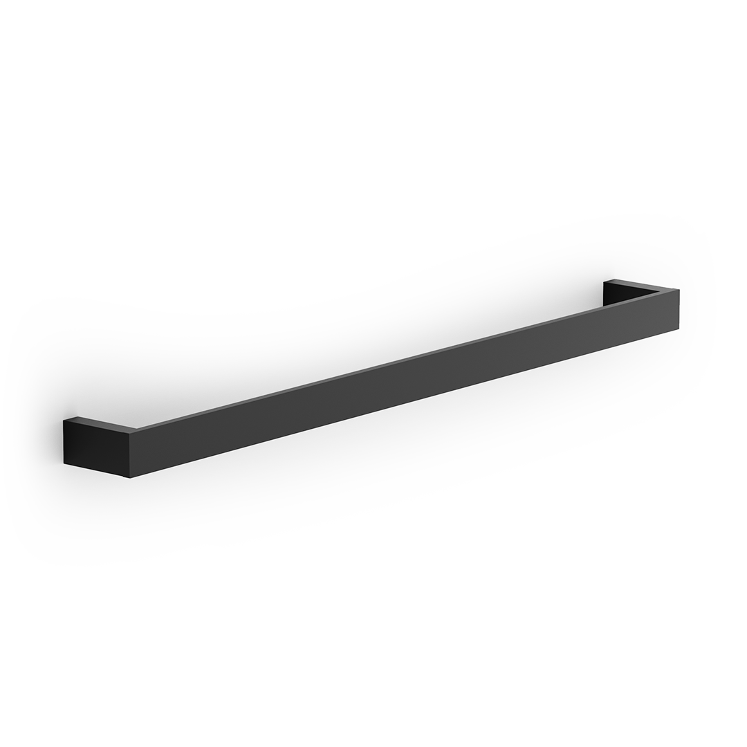 DW CONTRACT HTE60 Towel rail 24" single - Black Matte