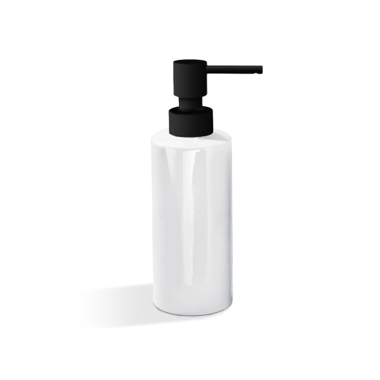 DW DW 480 Soap dispenser Porcelain White / Black Matte