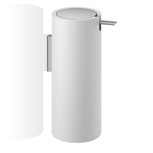 DW STONE WSP Soap dispenser WM - White Matte / stainless steel Matte
