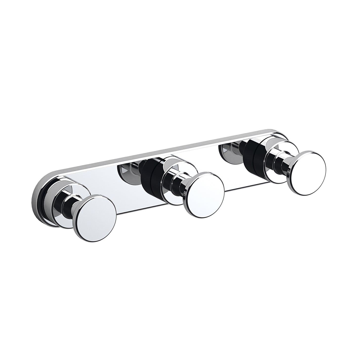 SONIA -TECNO-PROJECT TRIPLE HOOK Ø25 CHROME