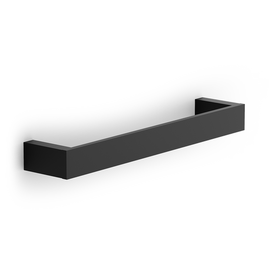 DW CONTRACT HTE30 Towel rail 12" single - Black Matte