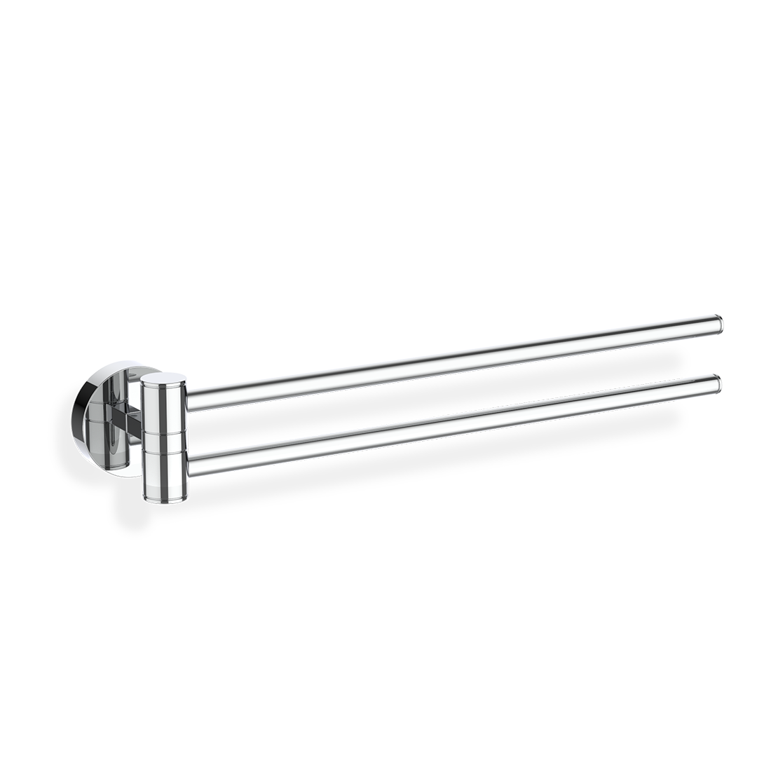 DW BA HTH2 BASIC Towel rail double - Chrome