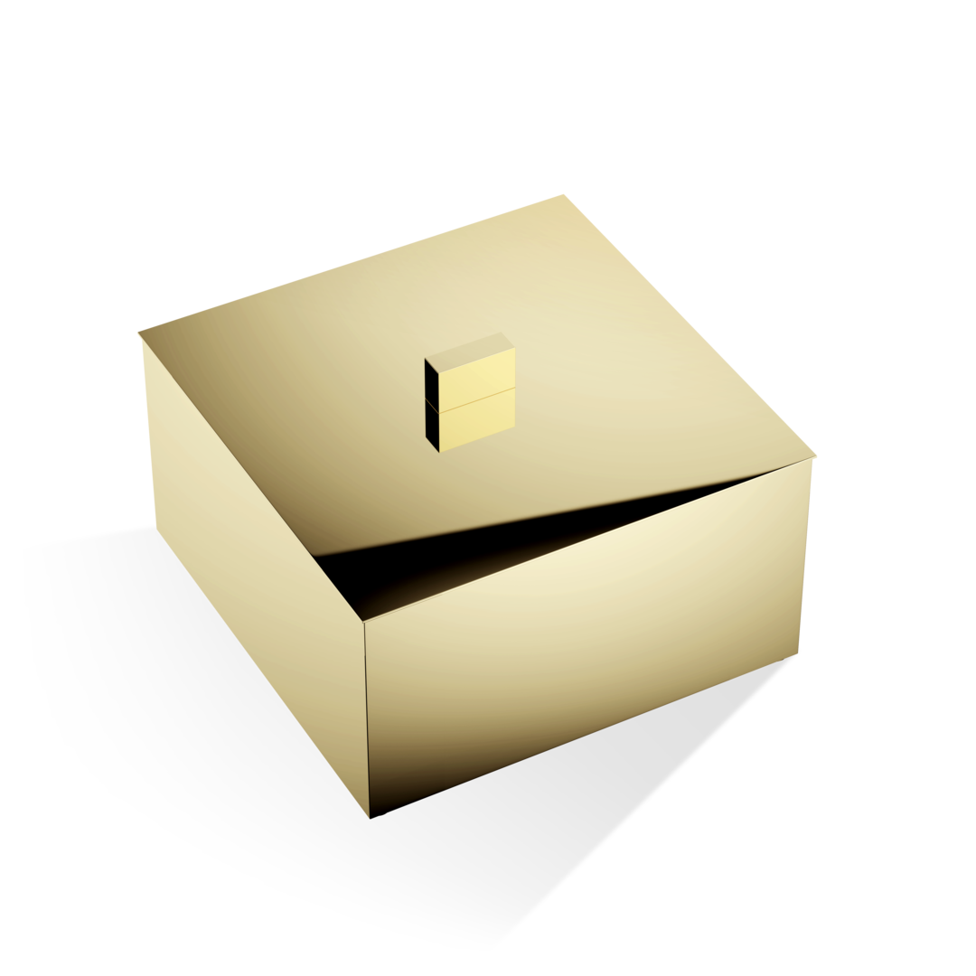 DW DW 3670 Multi-purpose box with lid - Gold 24 Carat