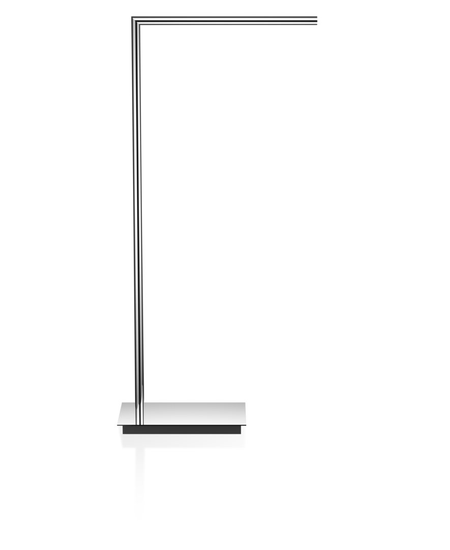 DW STRAIGHT 1 Towel stand - Chrome