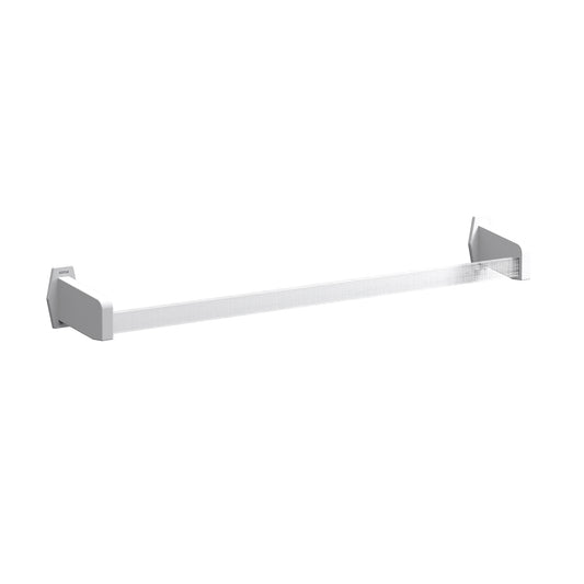 SONIA -LUCE TOWEL BAR 24" WHITE LINEN