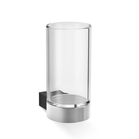 DW CLUB WMG Tumbler WM - Black Matte / Chrome with tumbler made of KRISTALL - clear