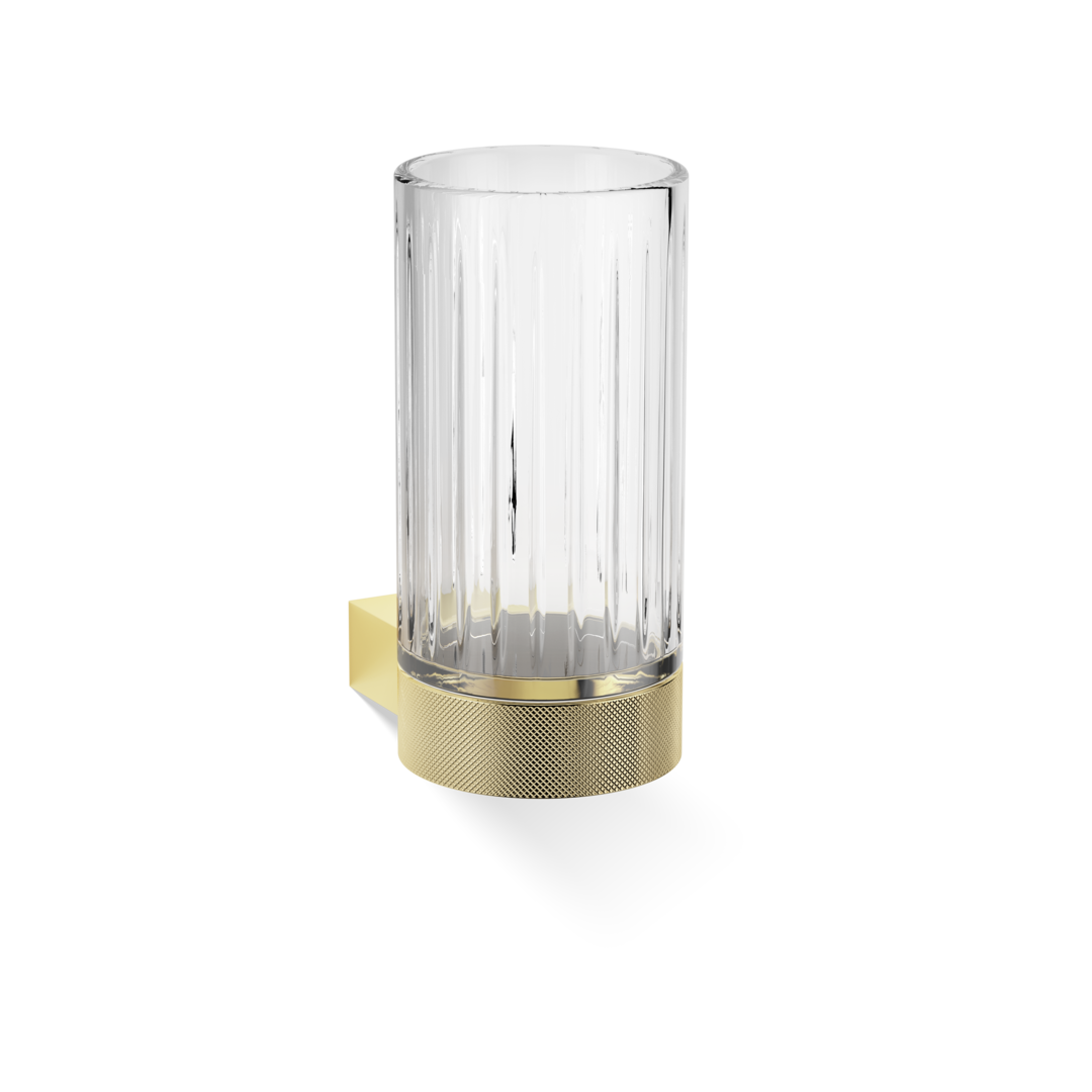 DW CLUB WMG Tumbler WM - Gold 24 Carat with tumbler made of KRISTALL - edged