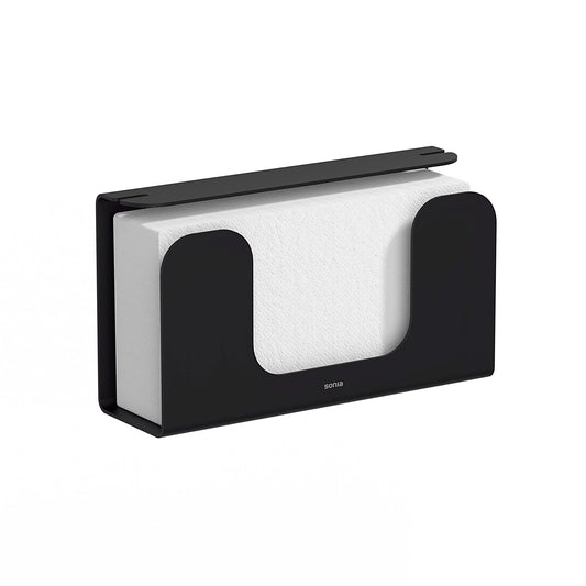 SONIA -QUICK KLEENEX/WIPES DISPENSER BLACK