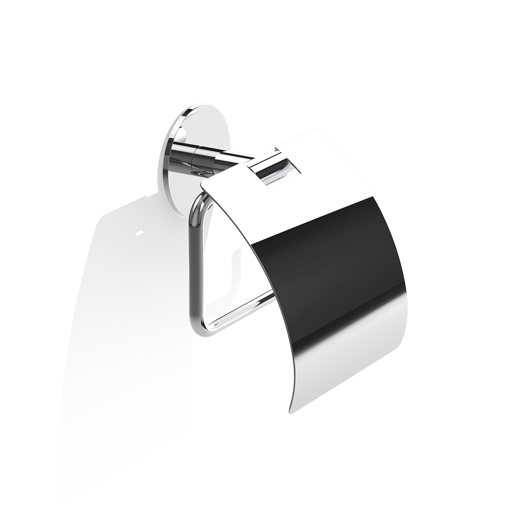 DW BA SK TPH4 BASIC Toilet paper holder - Chrome - Self-adhesive