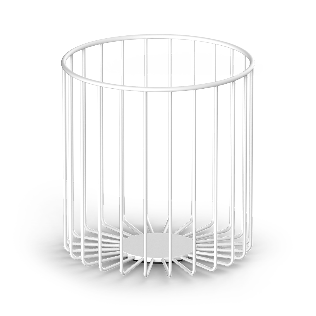 DW DW 220 Towel basket - White Matte