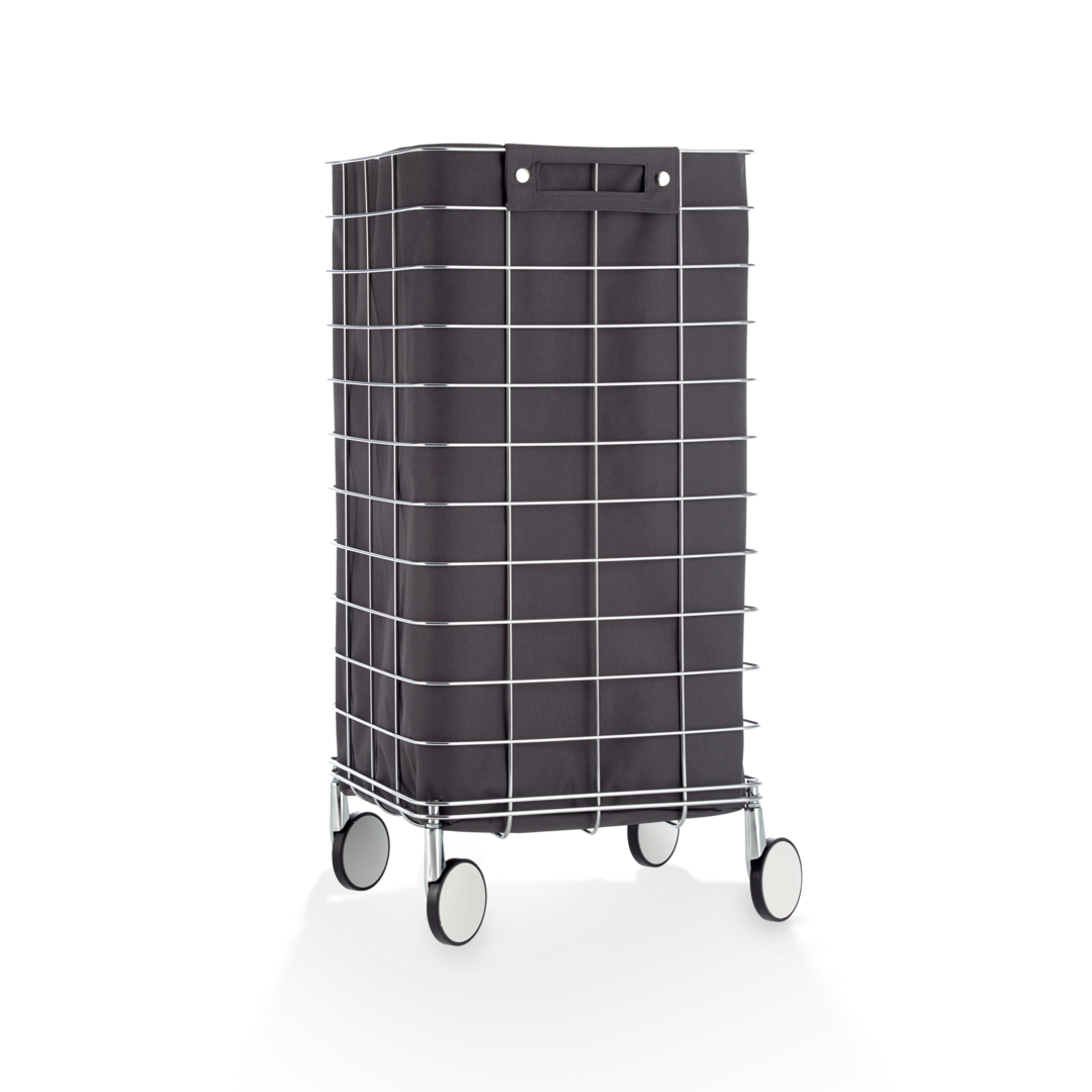 DW WR 1 Laundry trolley - Chrome / anthracite