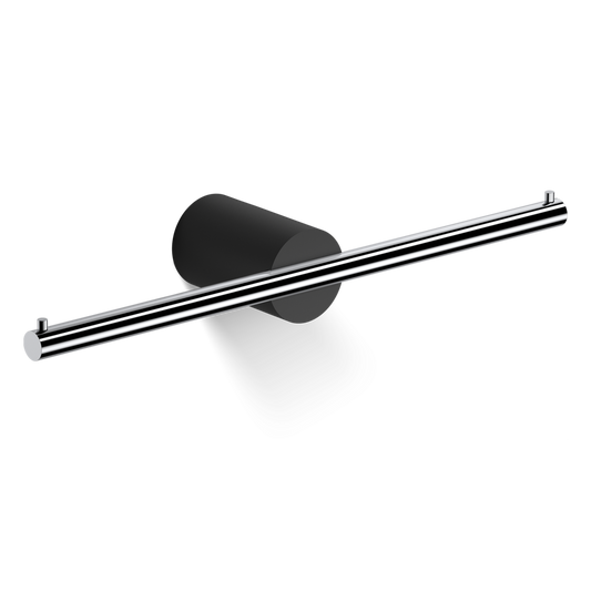DW STONE TPH2 Toilet paper holder - Black Matte / Chrome