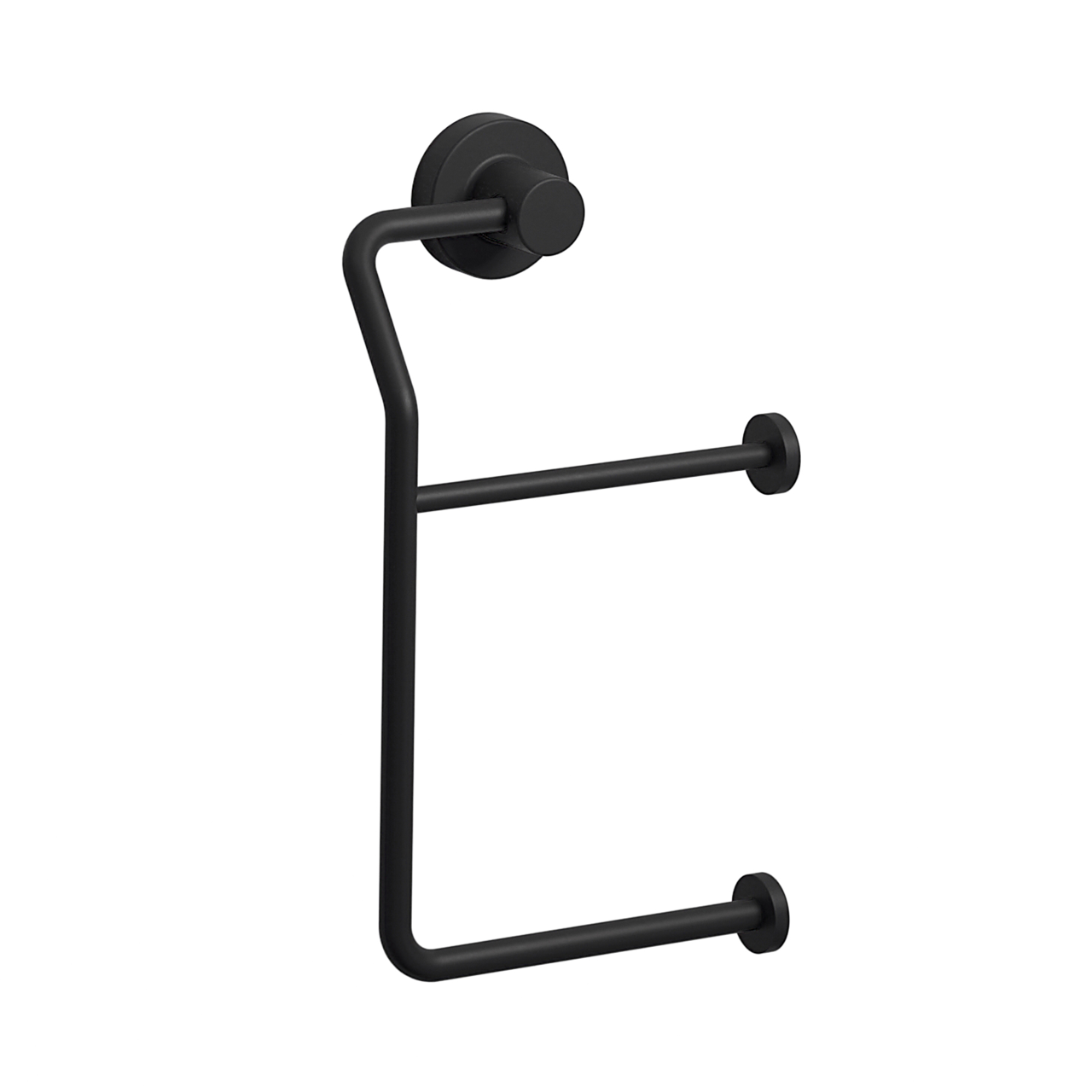SONIA -TECNO-PROJECT ROLL HOLDER DOUBLE BLACK