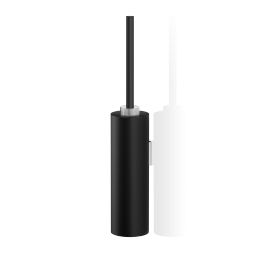 DW CLUB WBG Toilet brush set - WM - Black Matte / Chrome