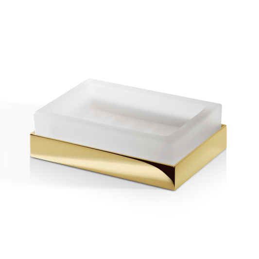 DW CO STS CORNER Soap dish - Gold 24 Carat