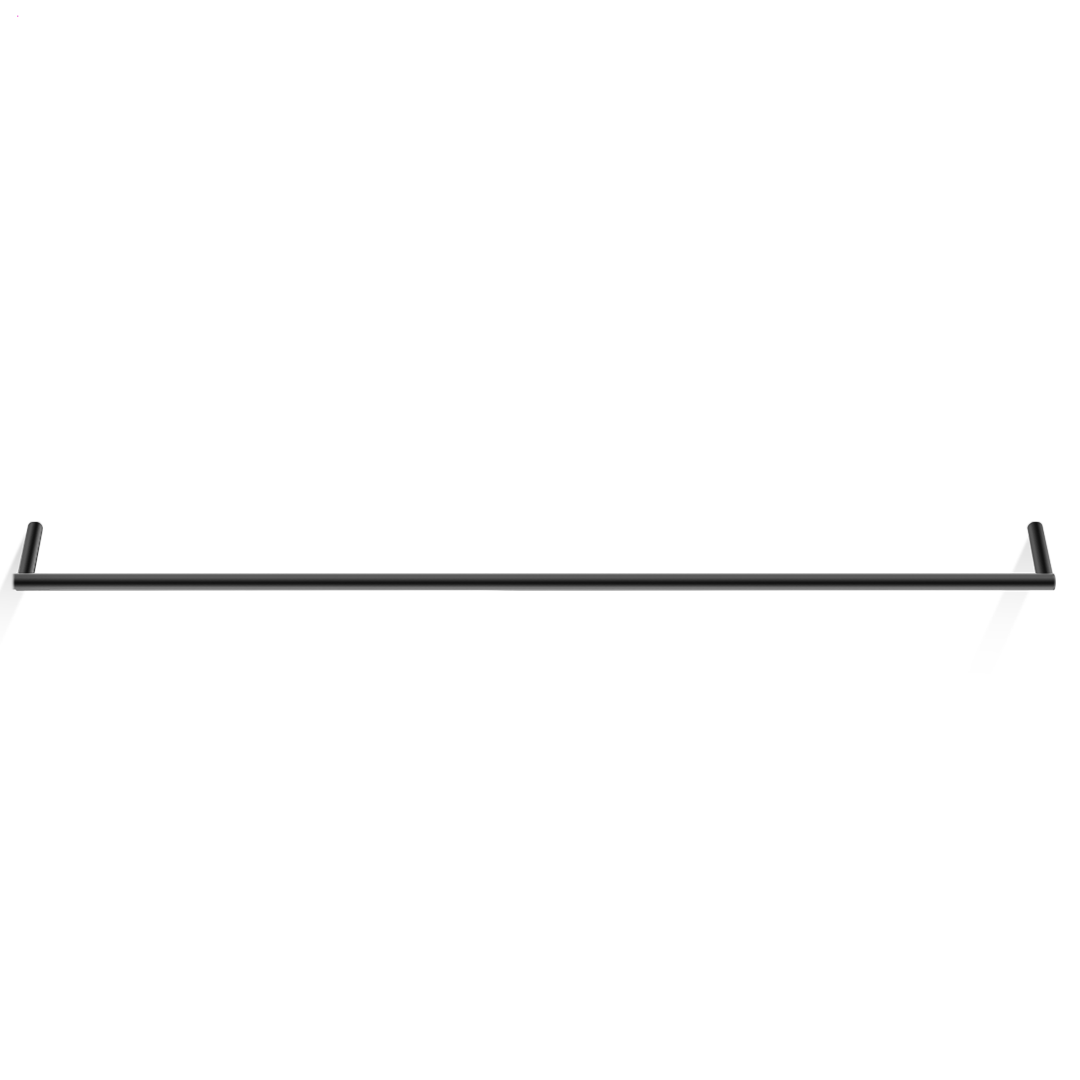 DW MK HTE80 MIKADO Towel rail 32" single - Black Matte