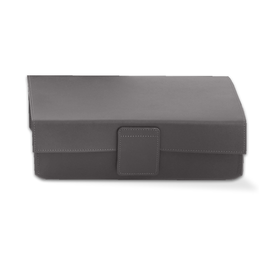 DW NAPPA UTBD Multi-purpose box with cover - NAPPA Genuine Leather Smoke-Grey
