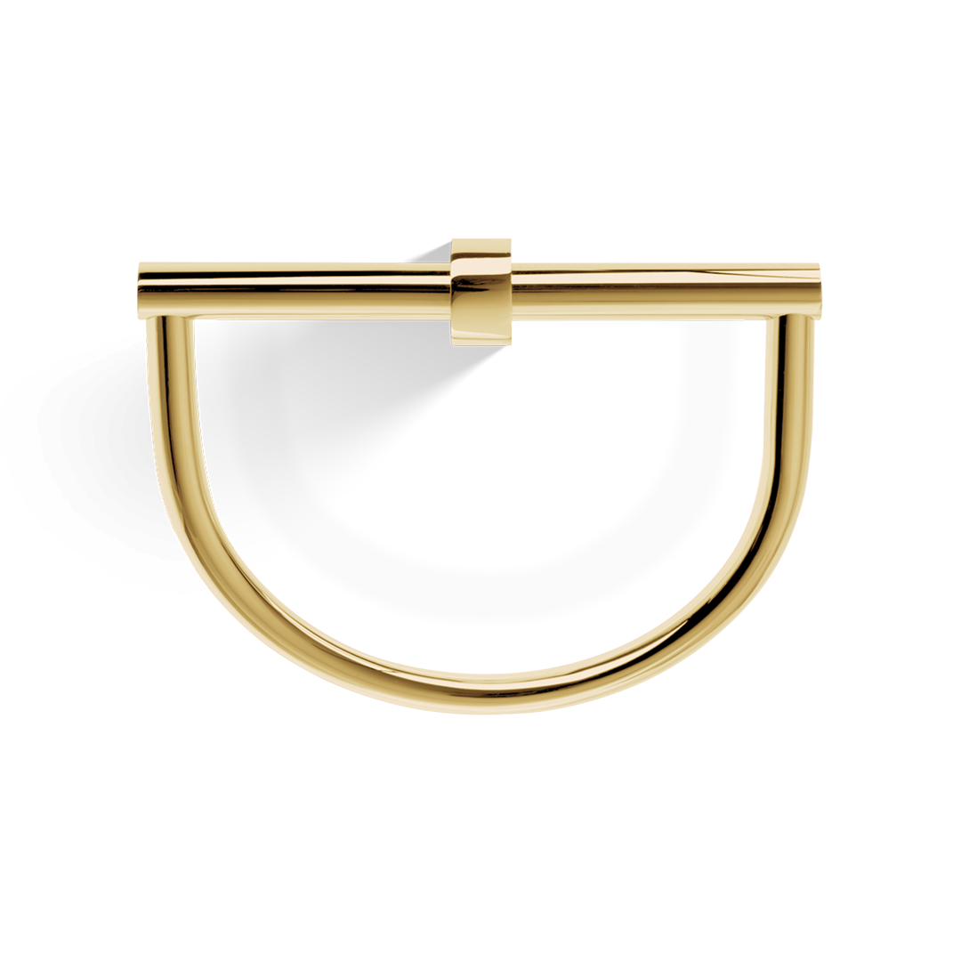DW CENTURY HTR Towel ring - Gold 24 Carat