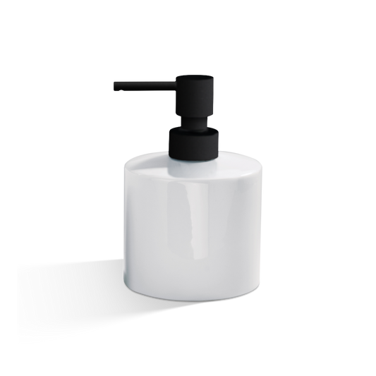DW DW 520 Soap dispenser Porcelain White - Black Matte