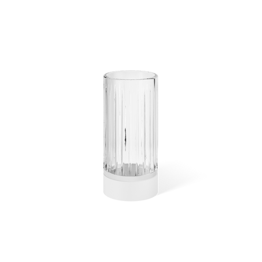 DW CENTURY SMG Tumbler - White Matte with tumbler made of KRISTALL - edged