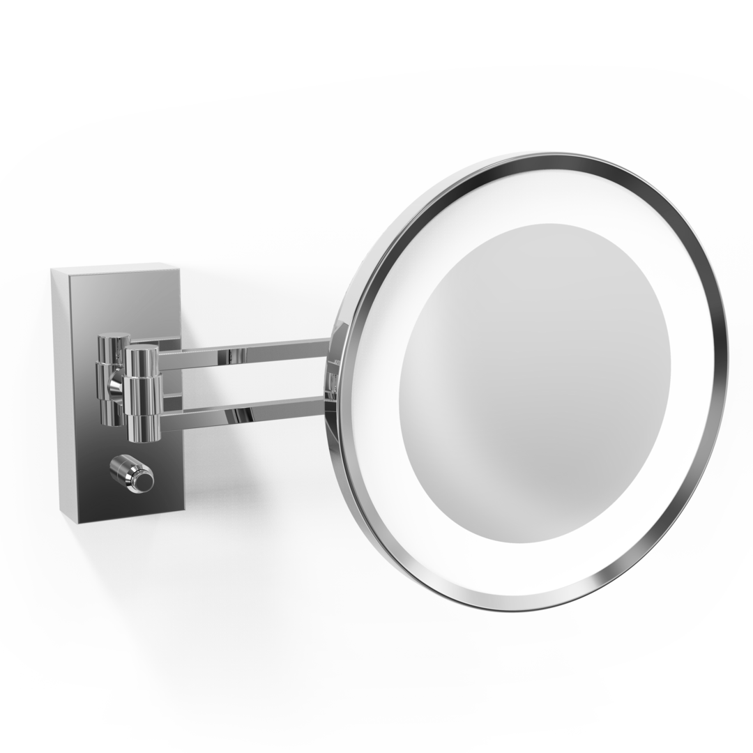 DW BS 36 LED Cosmetic mirror illuminated Chrome - 3x Magnification