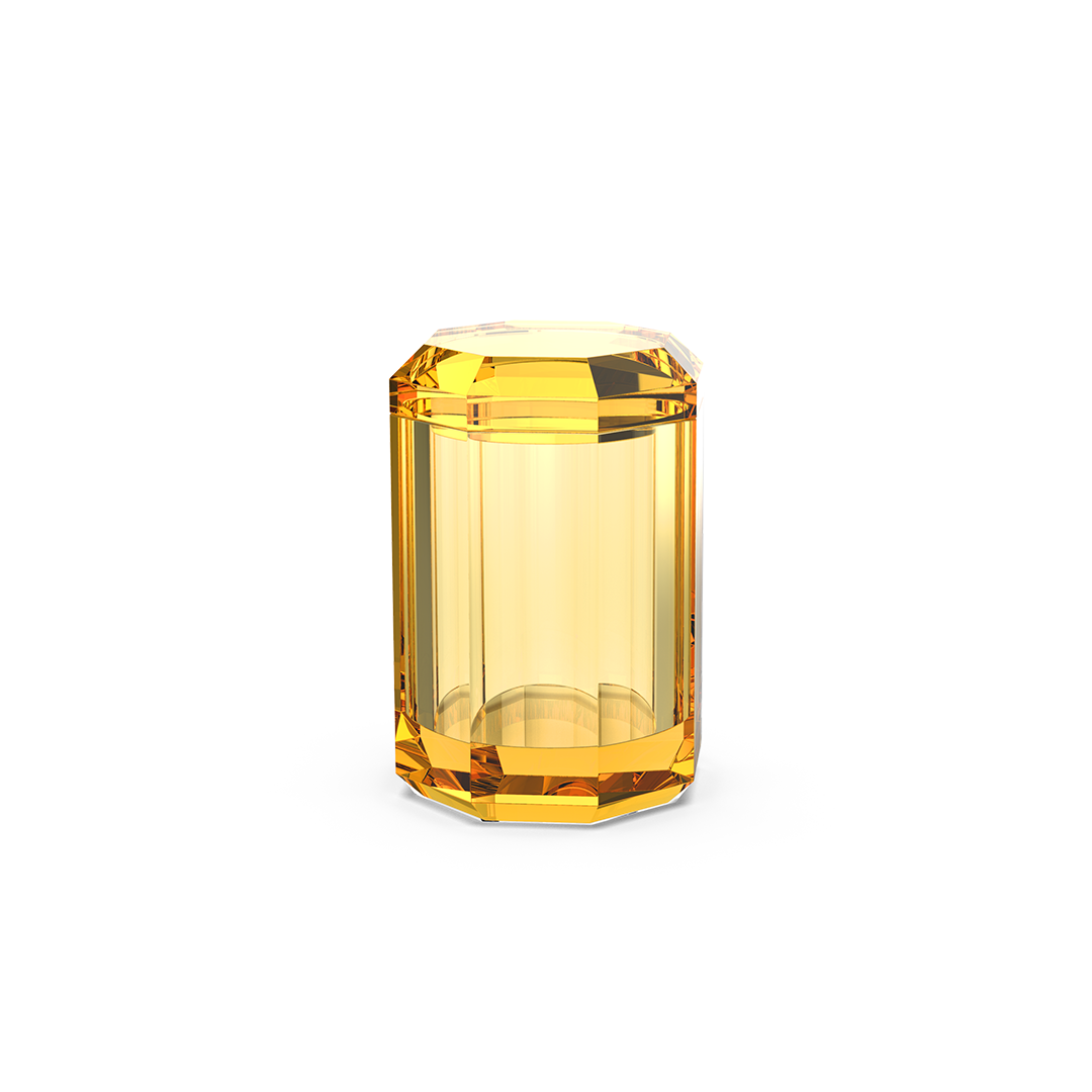 DW KR BMD KRISTALL Multi-purpose box with lid Amber