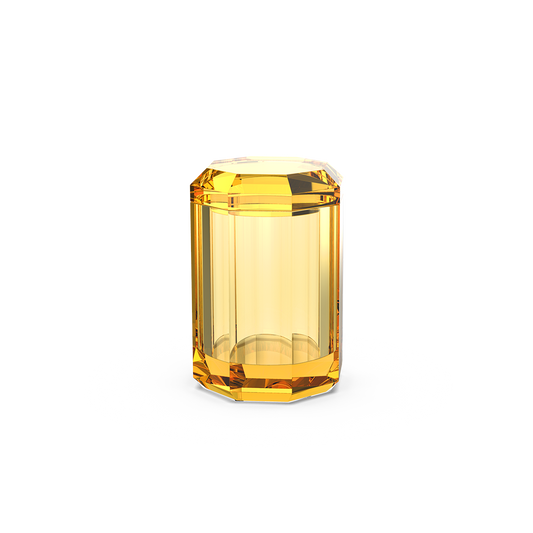 DW KR BMD KRISTALL Multi-purpose box with lid Amber