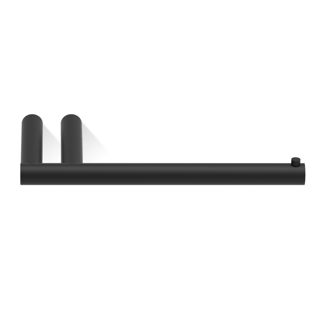 DW MK TPH1 MIKADO Toilet paper holder single - Black Matte