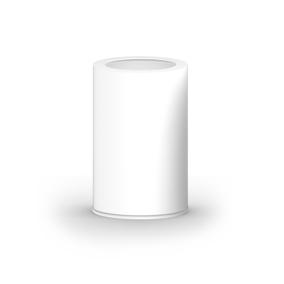 DW ROOMS Waste bin - White Matte