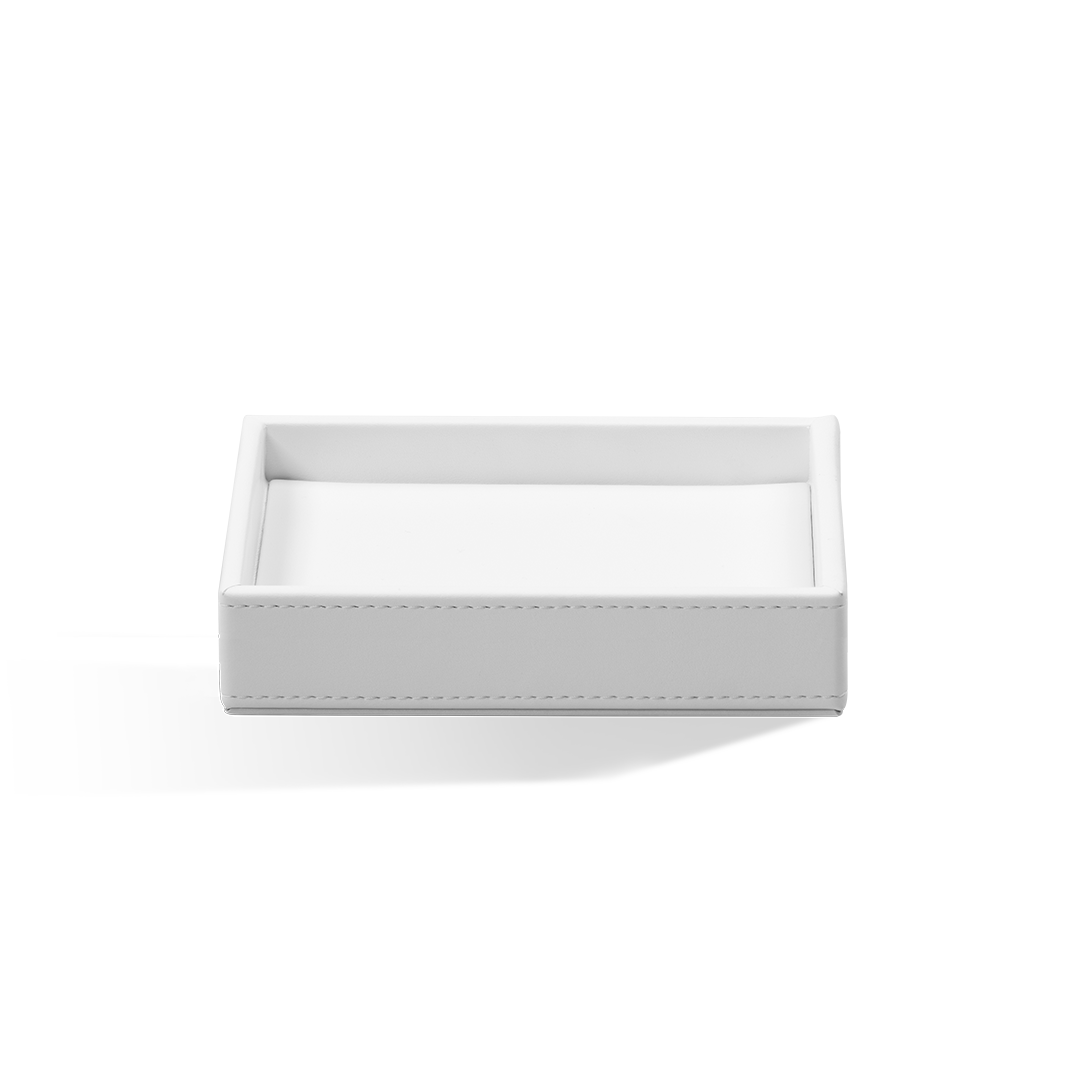 DW BROWNIE TAB S Tray small Vegan Leather White