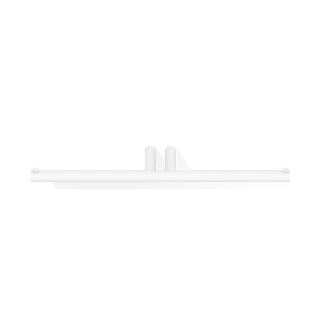 DW MK TPH2 MIKADO Toilet paper holder double - White Matte