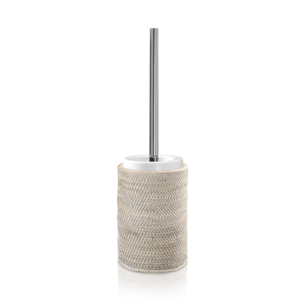 DW BASKET SBG Toilet brush set - Rattan light