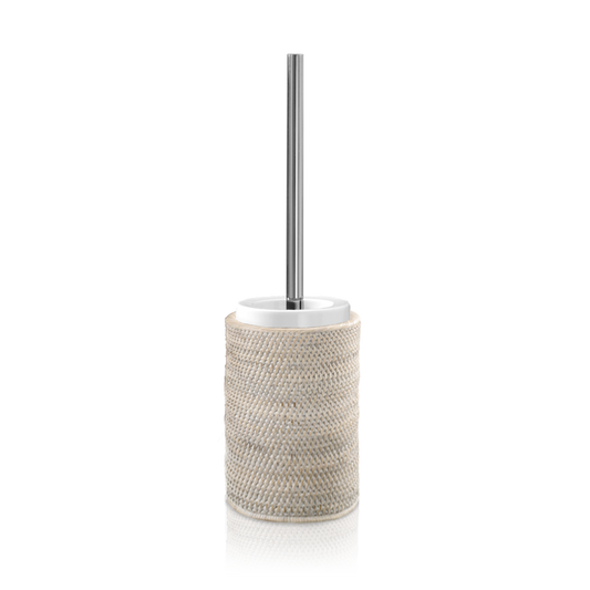 DW BASKET SBG Toilet brush set - Rattan light