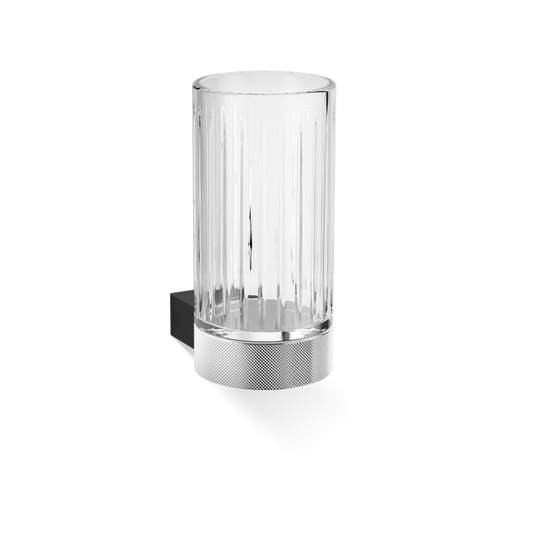 DW CLUB WMG Tumbler WM - Black Matte / Chrome with tumbler made of KRISTALL - edged
