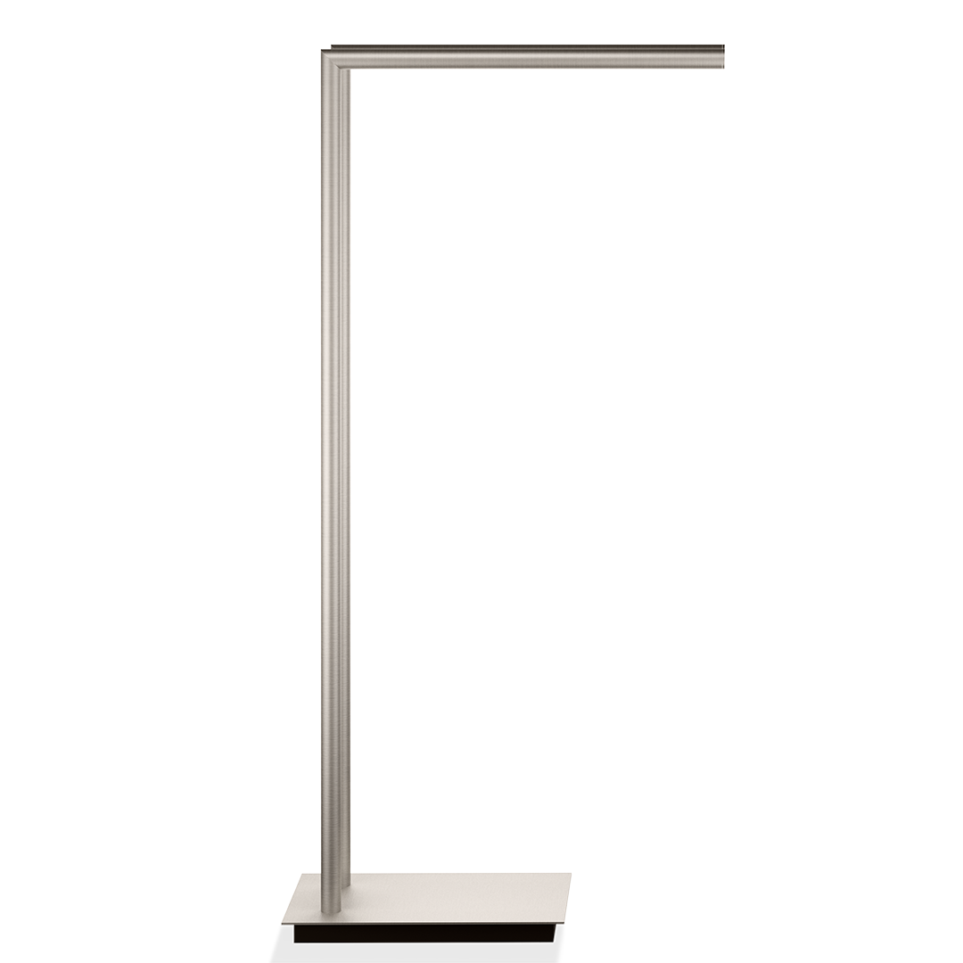 DW STRAIGHT 2 Towel stand - Satin Nickel