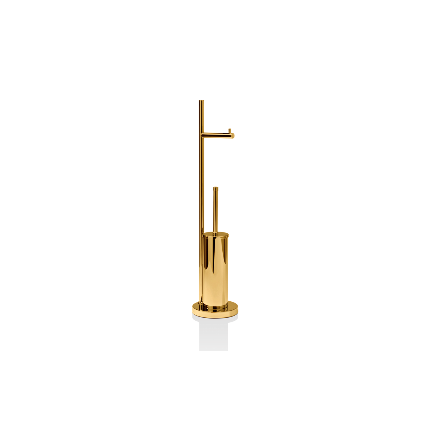 DW DW 670 Toilet brush set - Gold 24 Carat
