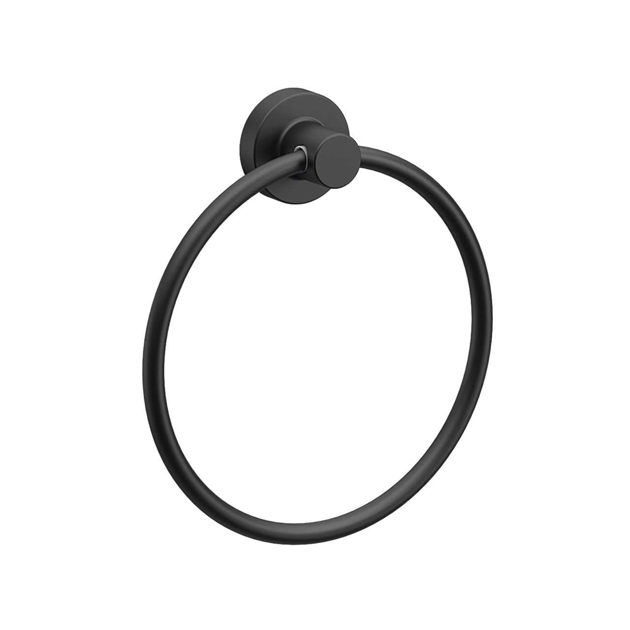 SONIA -TECNO-PROJECT TOWEL RING 6" BLACK (D)