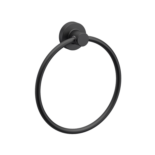SONIA -TECNO-PROJECT TOWEL RING 6" BLACK (D)