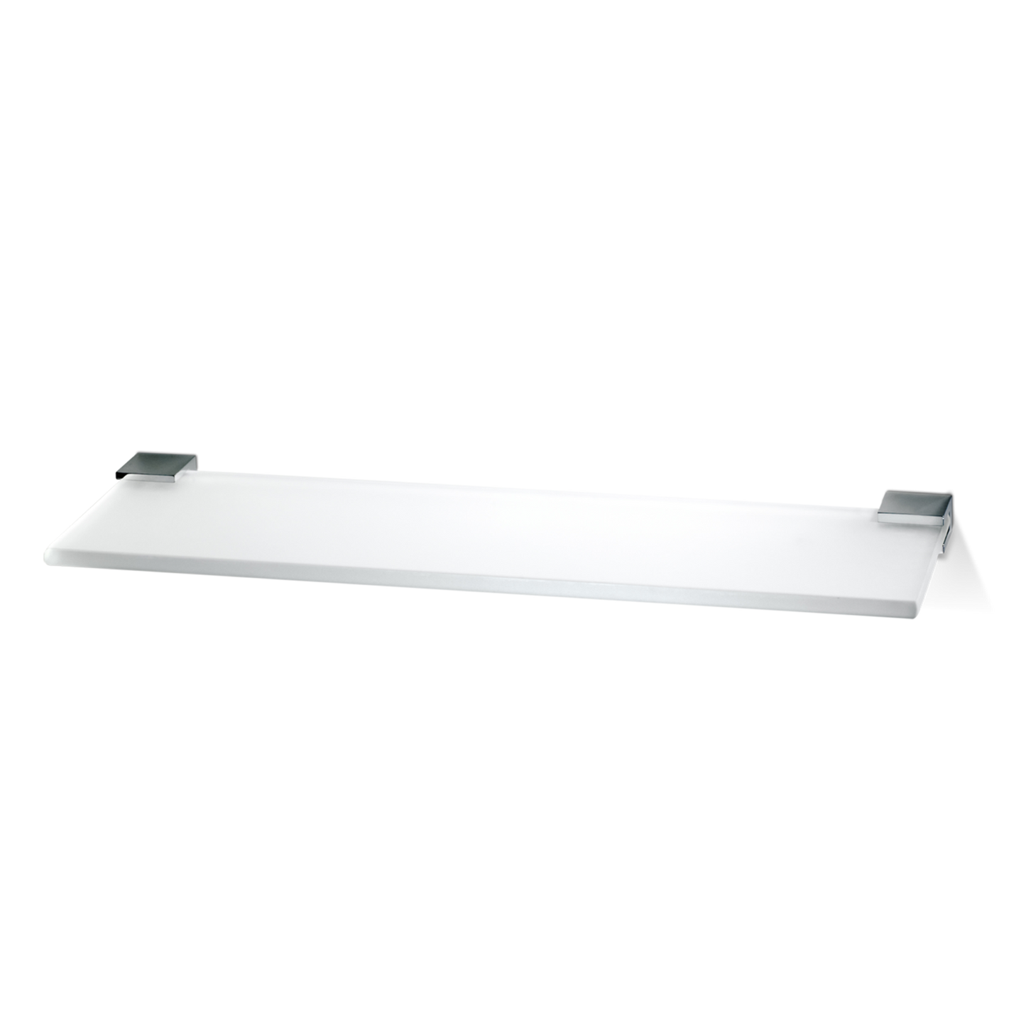 DW CO GLA60 CORNER Glass shelf 24" Chrome