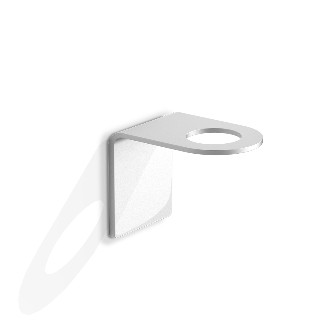 DW HOLD SK Dispenser holder self-adhesive - White Matte