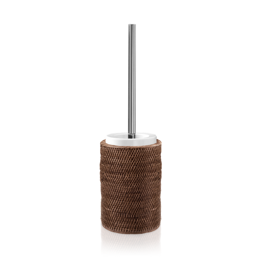 DW BASKET SBG Toilet brush set - Rattan dark