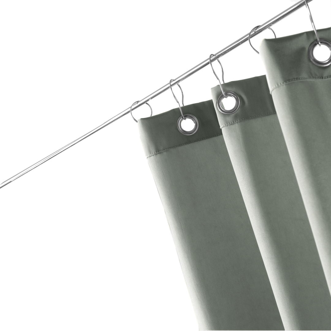 DW LOFT DVG Shower curtain Nylon - Grey (D)
