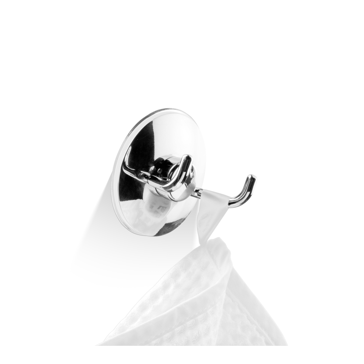 DW WH 2 Hook with suction cup - Chrome