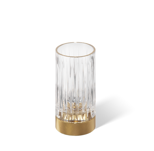 DW CLUB SMG Tumbler - Gold 24 Carat with tumbler made of KRISTALL - edged