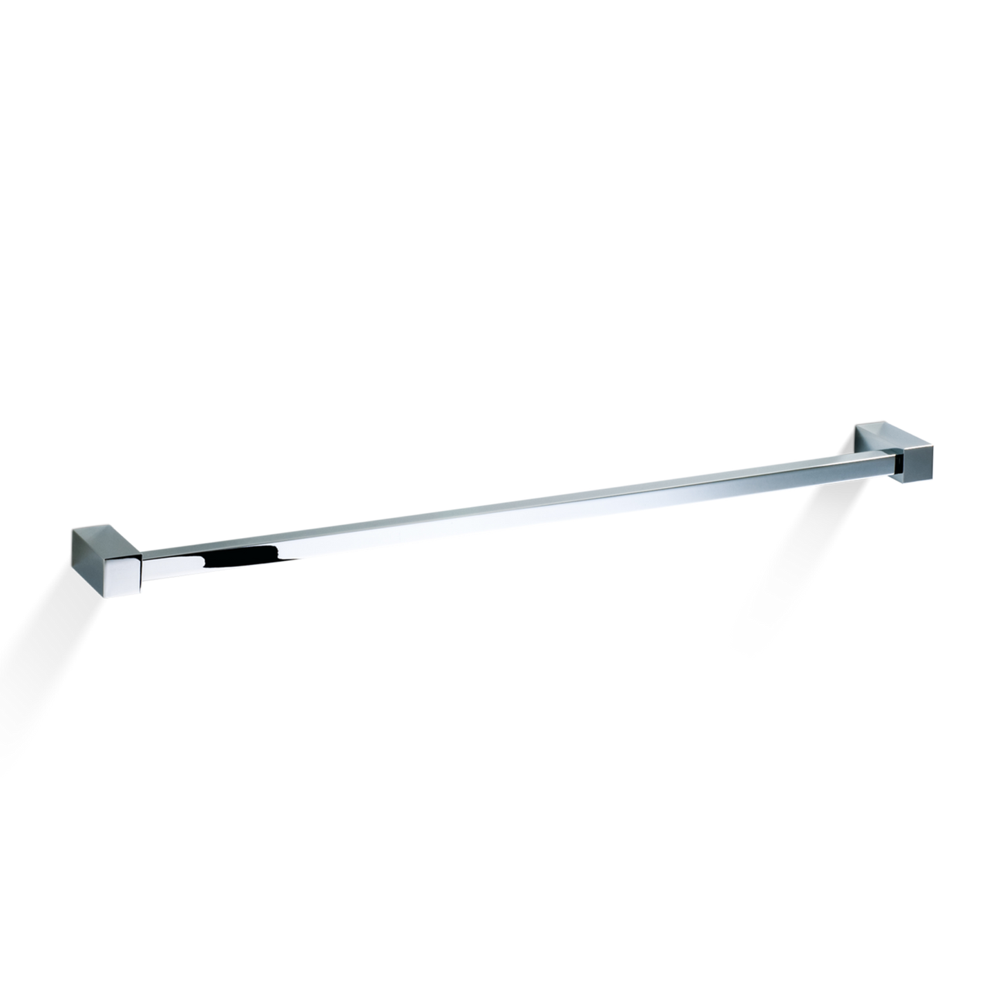 DW CO HTE80 CORNER Towel rail 32" single - Chrome