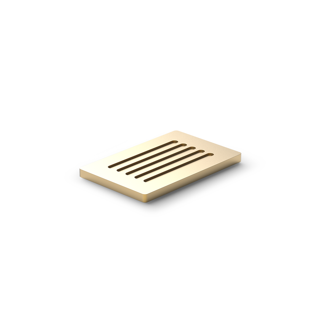 DW DW 900 Soap dish free standing Gold Matte 24 Carat